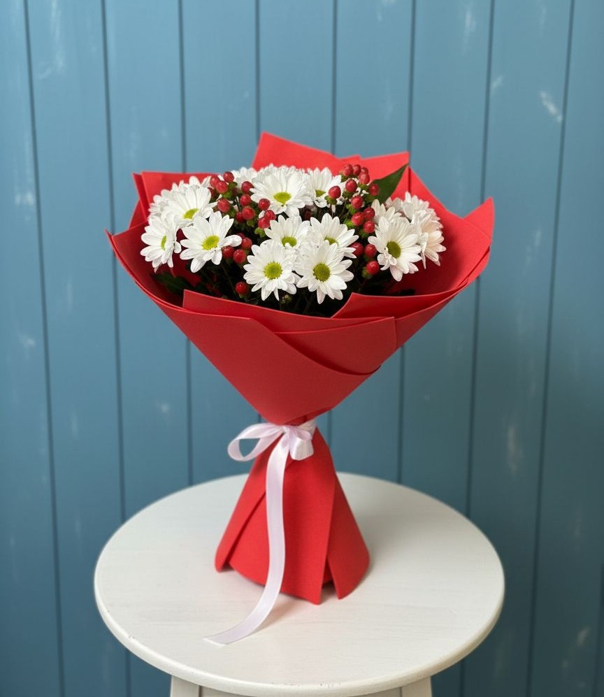 Букет цветов из: Хризантемы в Избербаше