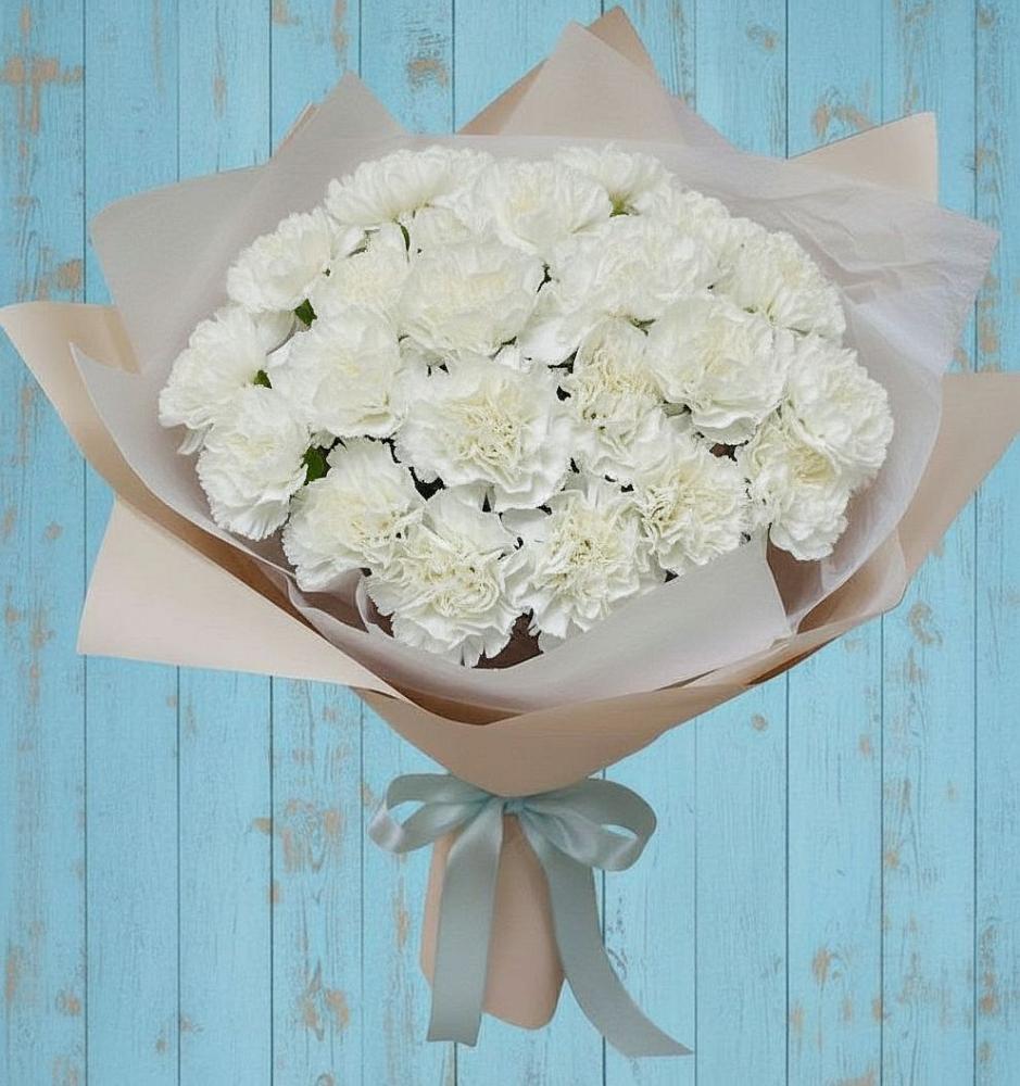 Букет цветов из: Гвоздики в Избербаше