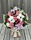 Букет цветов из: Альстромерии, Гвоздики, Розы и Хризантемы в Избербаше