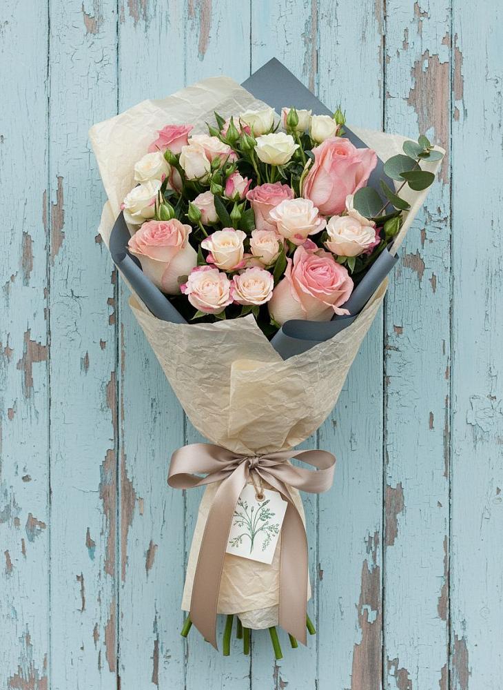 Букет цветов из: Розы в Избербаше