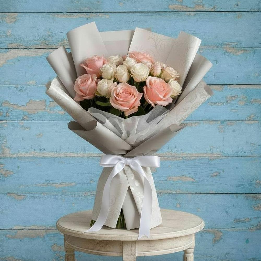 Букет цветов из: Розы в Избербаше