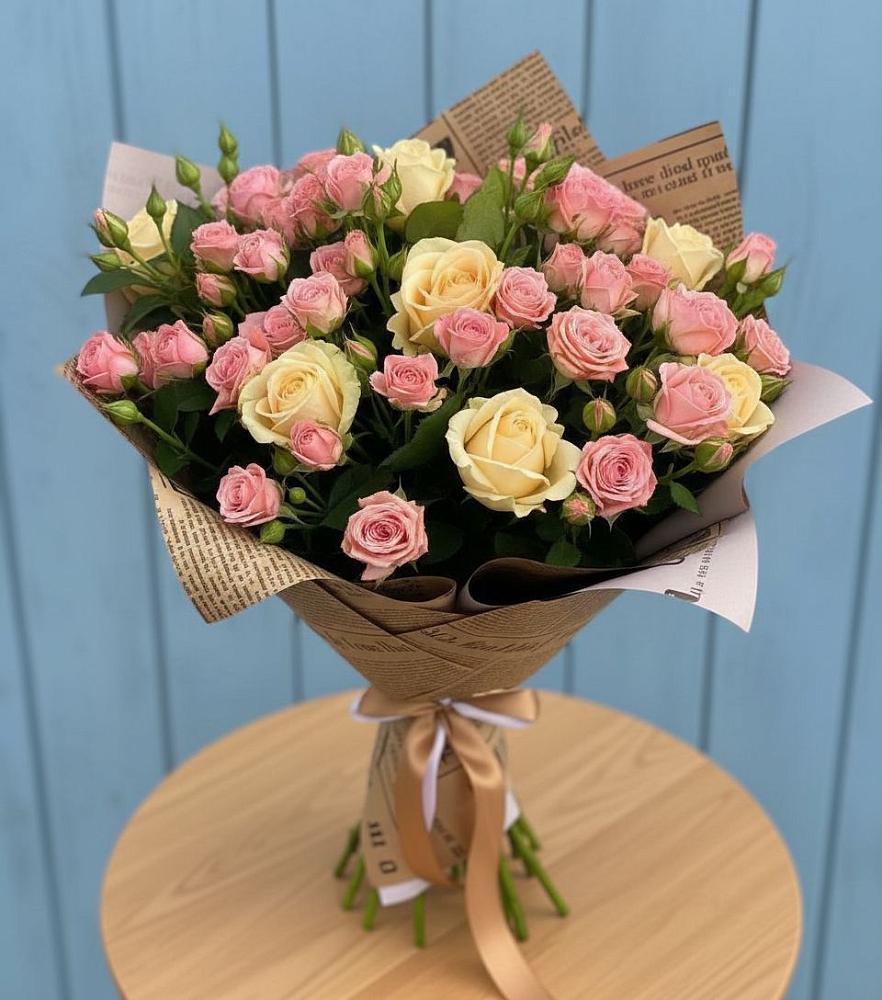 Букет цветов из: Розы в Избербаше