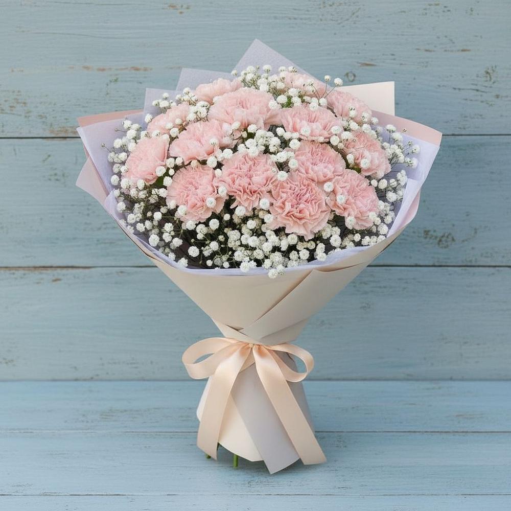 Букет цветов из: Гвоздики в Избербаше