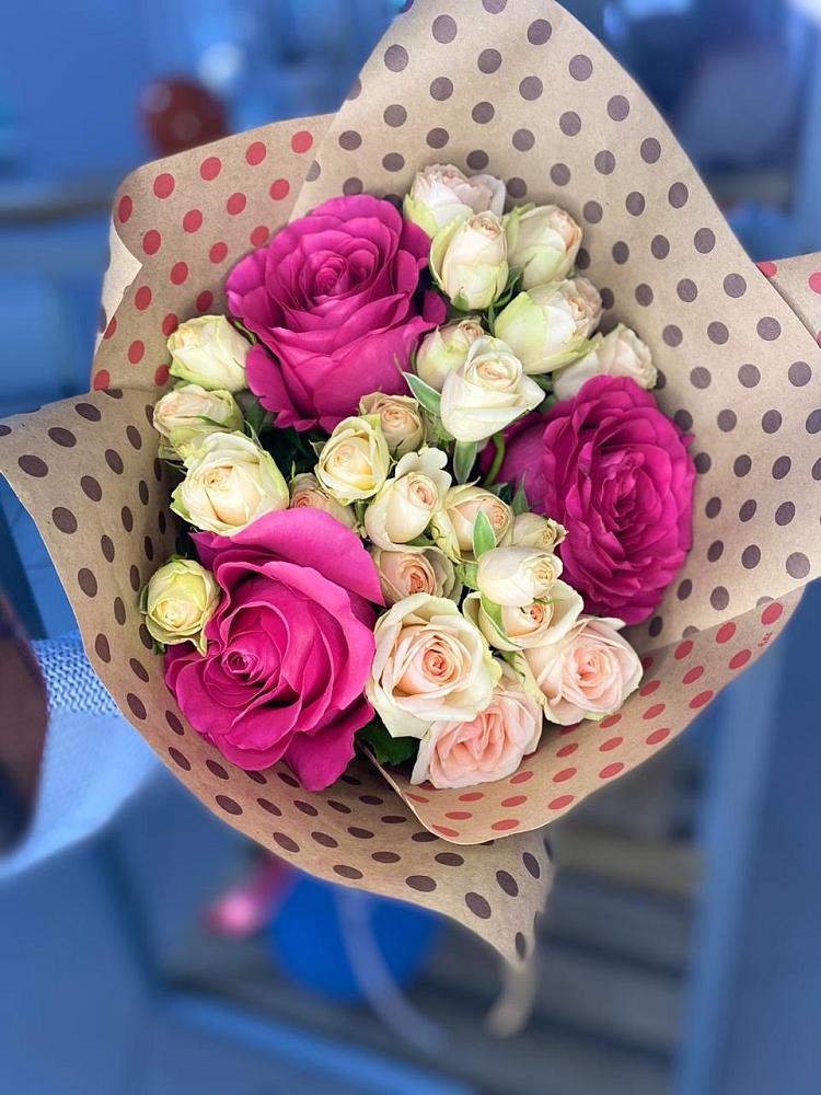 Букет цветов из: Розы в Избербаше