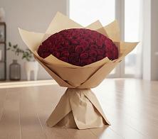 Букет 101 Красная роза в Избербаше