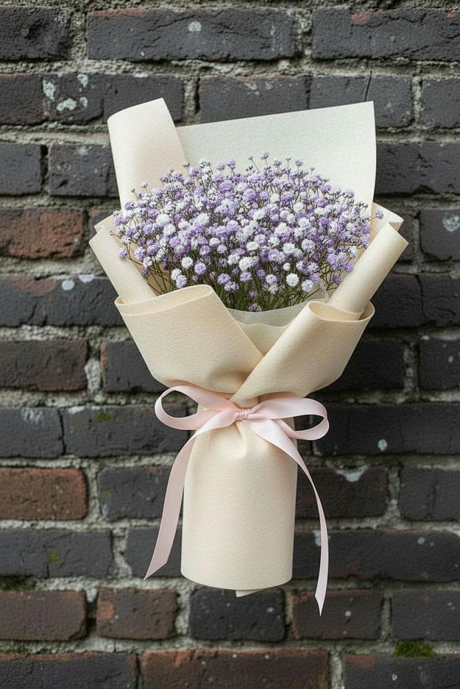 Букет цветов из: Гипсофила в Избербаше