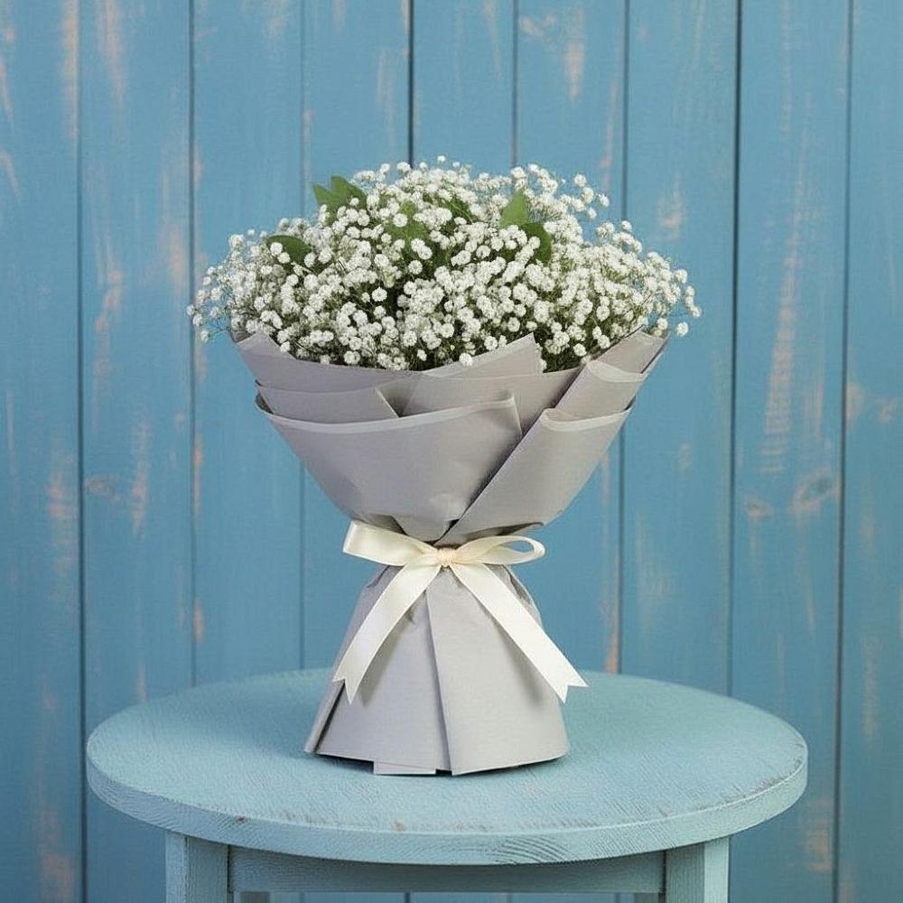 Букет цветов из: Гипсофила в Избербаше