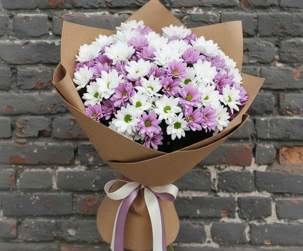 Букет цветов из: Хризантемы в Избербаше