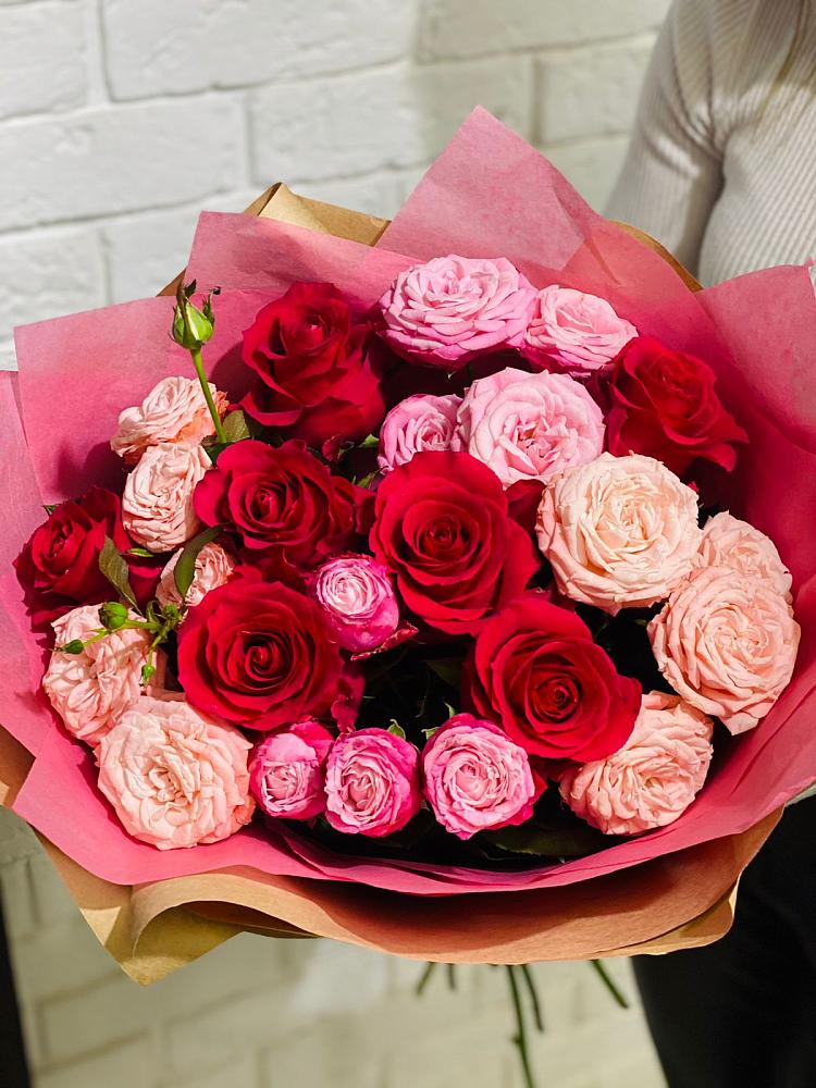 Букет цветов из: Розы в Избербаше