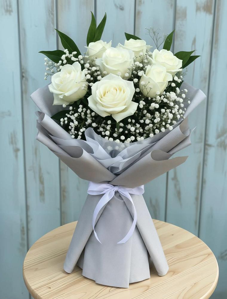 Букет цветов из: Розы в Избербаше