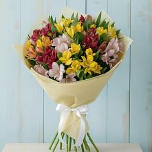 Букет цветов из:  Альстромерии в Избербаше