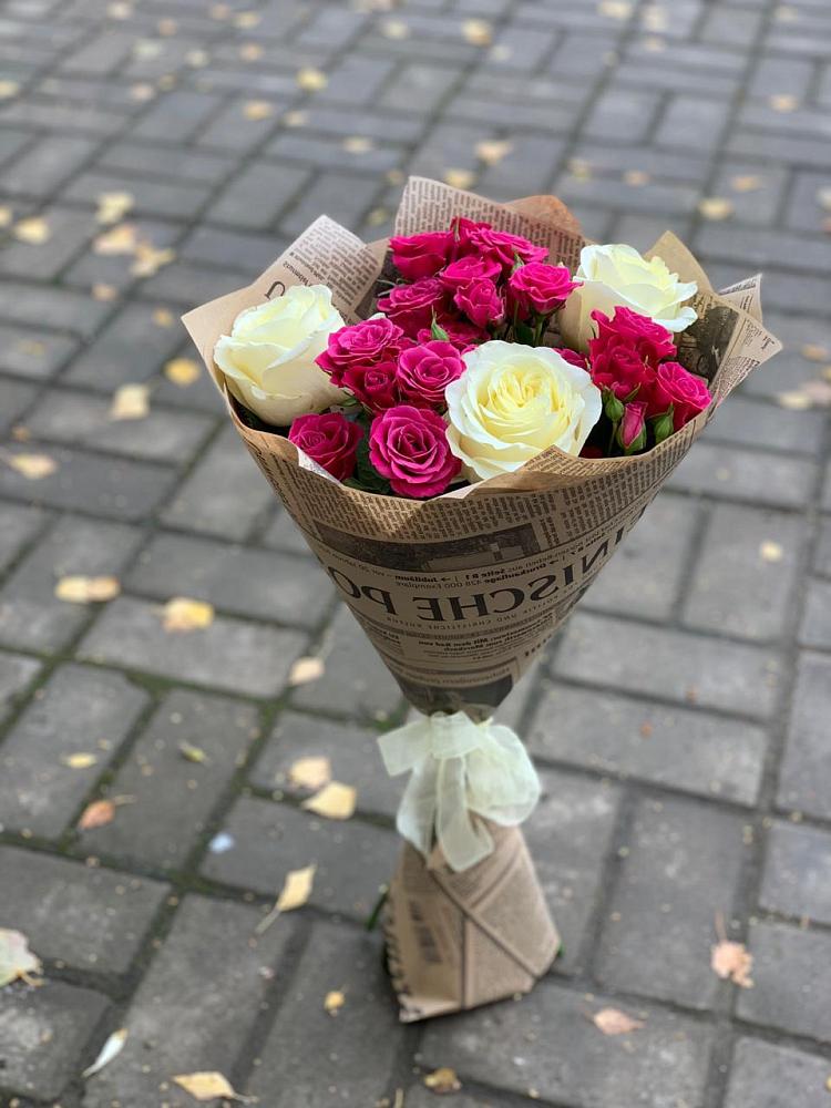 Букет цветов из: Розы в Избербаше