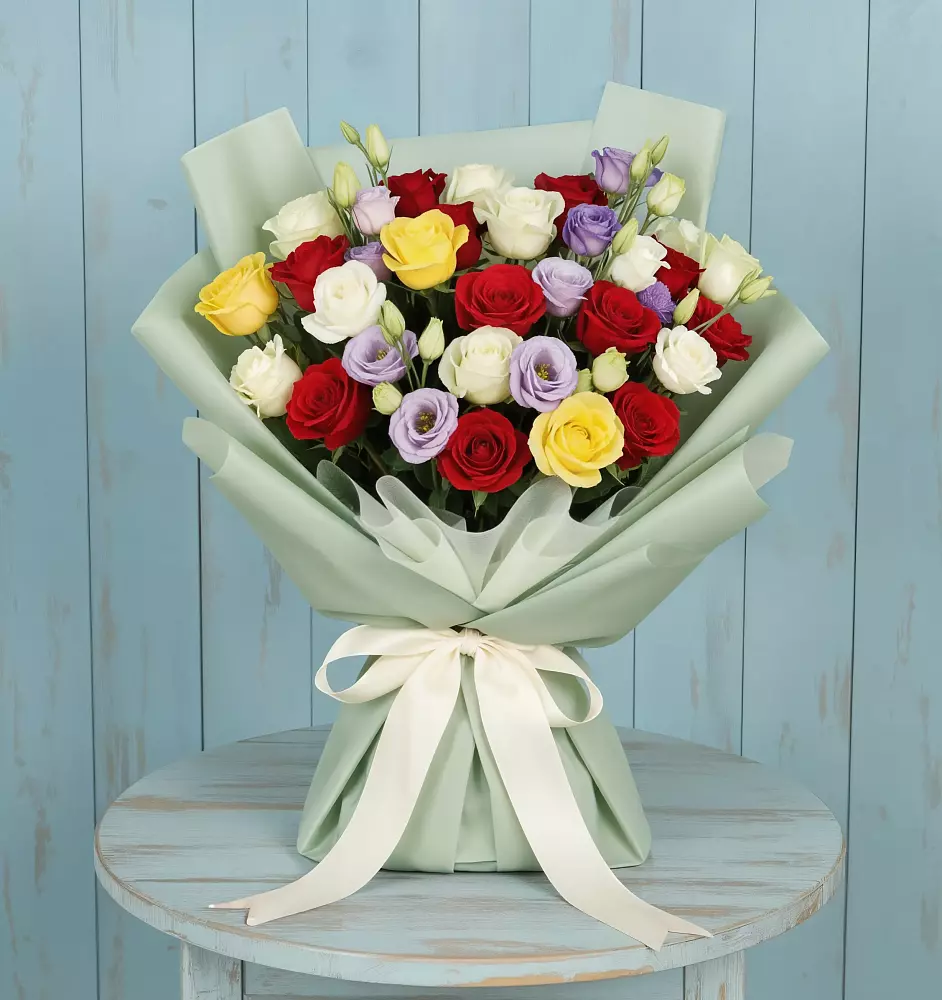 Букет цветов из: Розы в Избербаше