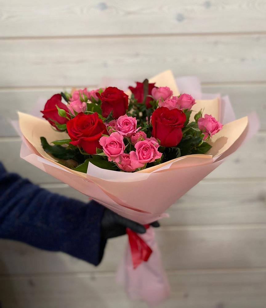 Букет цветов из: Розы в Избербаше