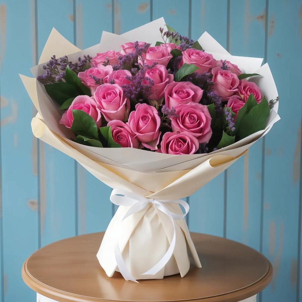 Букет цветов из: Розы в Избербаше